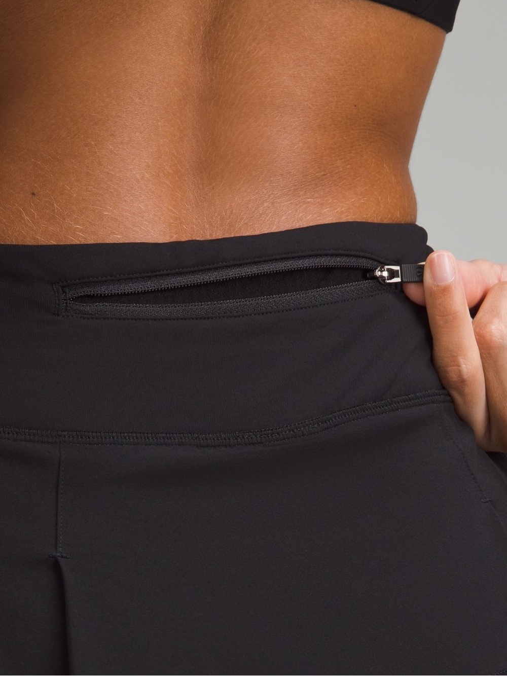 Lululemon | Pace Rival Mid-Rise Skirt (Long) | Black Tennis Skirt - Picture 11 of 13